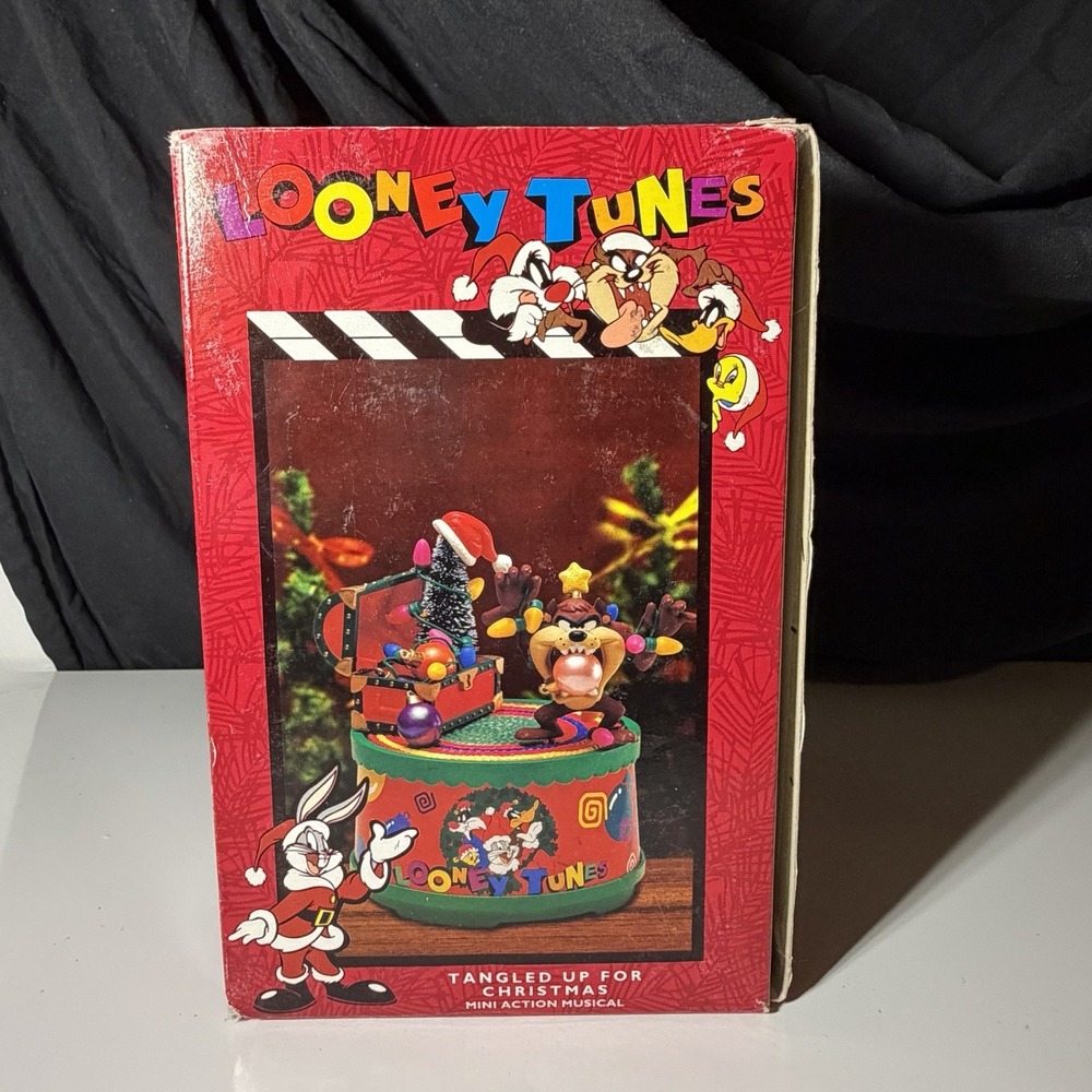 Looney Tunes Christmas Crossroads Mini Action Musical 1996 Warner Bros. Road